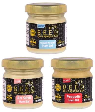 Beeo Propolis Arı Sütü Ham Bal Yetişkin Paketi